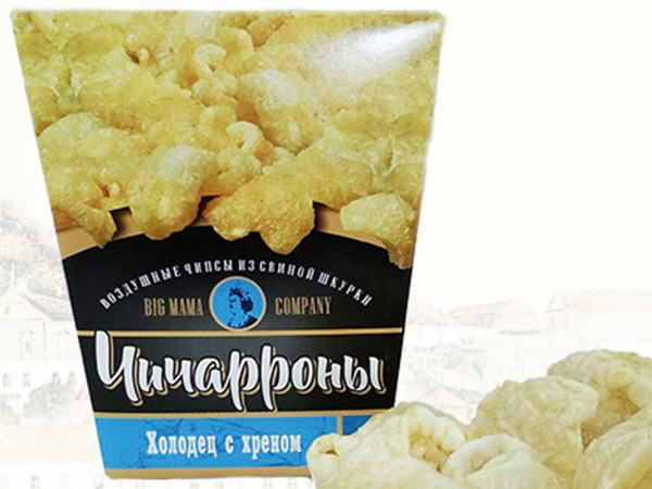 Чичарроны со вкусом холодца и хрена в Коньково