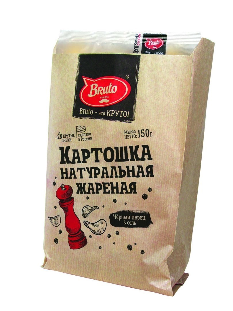 Картофель «Бруто» черный перец 130 гр. в Коньково