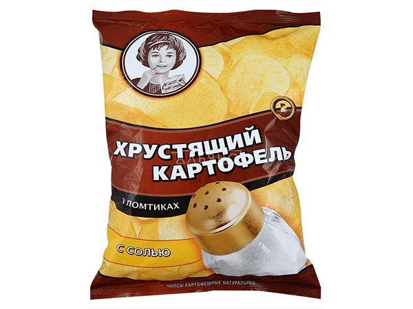 Картофельные чипсы "Девочка" 160 гр. в Коньково