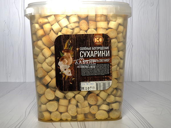 Сухарики с грибами и сметаной в Коньково