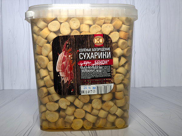 Сухарики с беконом в Коньково