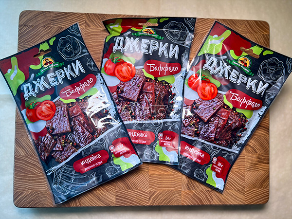 Джерки из индейки "Баффало" 45 гр. в Коньково