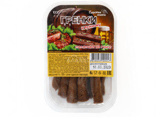 Сурские гренки Буженина с хреном (100 гр): Сурские гренки Телятина на гриле (100 гр)