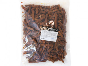 Ресторанные гренки со вкусом стейка: Деревенские гренки со вкусом Томат Спайси (Сурские)