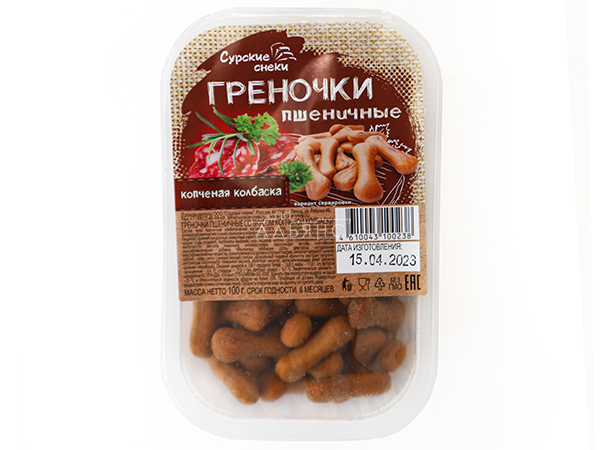 Сурские (ПШЕНИЧНЫЕ) Копченая колбаска (100 гр) в Коньково
