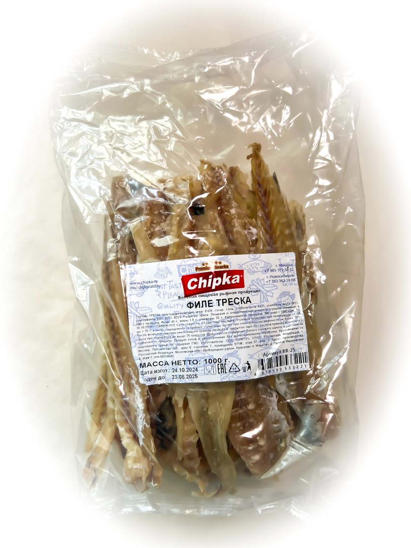 Треска филе (Chipka) 1кг в Коньково