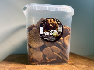 Фисташки: Ведро Ржаные гренки со вкусом Сметана зелень (1 кг)