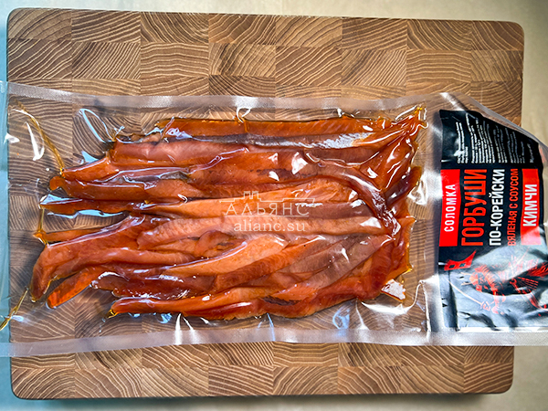 Горбуша соломка по-корейски в Коньково