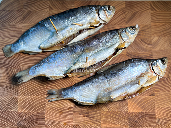 Пелядь вяленая крупная потрошеная в Коньково